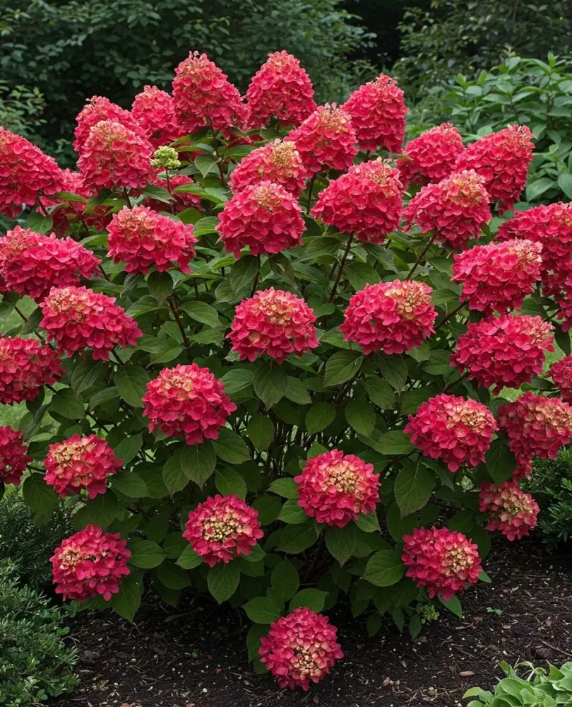 Hidrangeya vims red